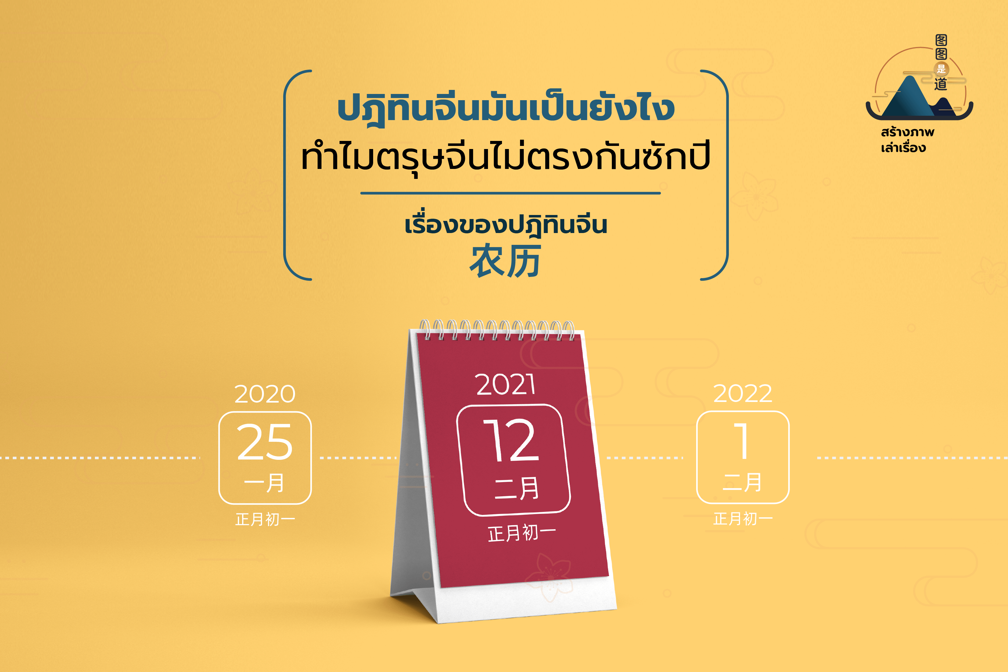 ปฎิทินจีนมันเป็นยังไง ทำไมวันตรุษจีนไม่ตรงกันซักปี｜เรื่องของปฎิทินจีน |  Tutustory 图图是道