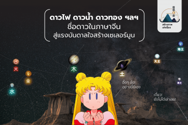 How Chinese planets name inspired to be sailor moon