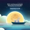 Rabbit on the moon in Chinese -